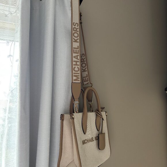 Michael Kors Small Canvas Tote Mirella - Picture 2 of 9